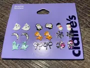 Claire’s fox moon seal bow deer penguin snowflake earring set