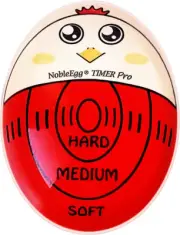 NobleEgg Egg Timer Pro | Soft Hard Boiled Egg Timer That Changes Color When D...