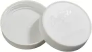 8 Pack White Regular Mouth Mason Jar Lids, Plastic Mason Jar Lids Fit Ball, Kerr