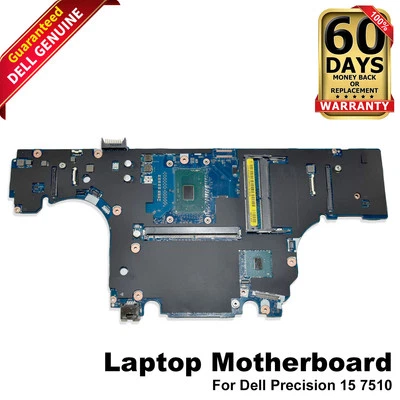 Dell Precision 15 7510 Motherboard Intel Xeon E3-1505m V5 2.80GHz GN24K