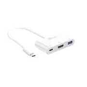 J5create JCA379 USB-C to HDMI & USB 3.0 and USB-C Power delivery Adaptor Hub (USB-C to 4K HDMI, USB-A 3.0 x 1, USB-C with power delivery 100W)