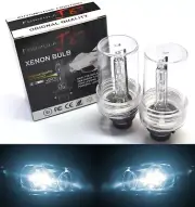HID Xenon D2S Two Bulbs Head Light 6000K White Bi-Xenon Replace Lamp Low Beam (for: Porsche)