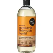 Simply Clean Dishwash Liquid Mandarin 1L