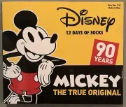 Disney MICKEY MOUSE 12 DAYS OF SOCKS Advent Countdown Calendar - Kids Size 7-10