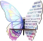Hanging Butterfly Corner Shelf Storage Organizer for Kids' Room, as described, 23.5cmx25cm