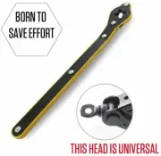 Handle Labor Saving Wrench Car Scissor Jack Ratchet Wrench Tire Wheel Lug Wrench