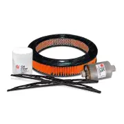 Sakura Front Wiper Blades & Filter Service Kit for Ford Fairlane NC Falcon EB