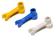 Lot of Two (2) Rare Color Space 1x3 Bar Robot Arm 4735 for 6876 - Not Lego