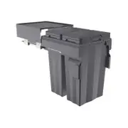 Kaboodle 2 x 38L Side Mount Pullout Bin
