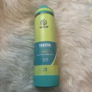 Takeya Vacuum Insulated Straw Bottle 22oz Confetti Green Grass Stainless Steel