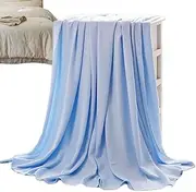 Bamboo Fiber Cooling Blanket,Summer Cool Quilt - Air Conditioner Quilt for Bamboo Fiber Light and Thin Breathable Skin-Friendly Borato