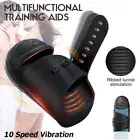Vibrating Male Masturbator Penis Glans Stroker Masturbation Vibe Sex Toy for Men