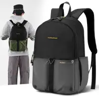 在飛比找蝦皮購物優惠-新款戶外旅行後背包時尚男士背包商務電腦筆記本背包學生包運動包