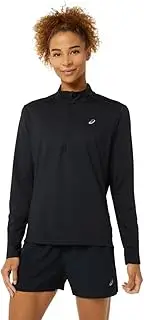 [ASICS] Women's READY-SET HALF ZIP Running Apparel