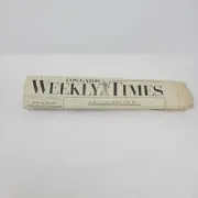 Bill Clinton and Al Gore Signed Autograph Special Edition Newspaper a1