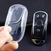 Clear Transparent Car Key Fob Case Cover For Buick Encore GX Lacrosse Envision