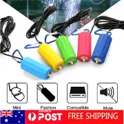 Mini Aquarium Oxygen Air Pump Fish Tank USB Power Silent Air Compressor Aerator
