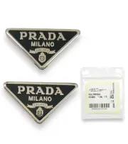 PRADA A53V A51V A50V A50S A51S A52S Sunglasses Silver/Black Icon Logo Genuine