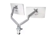 Kensington SmartFit One Touch Adjust Dual Arm Mount For 13"-32" Monitor Grey