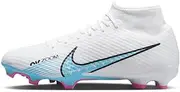[Nike] Men's Zoom Superfly 9 Football Shoe, Black Dk Smoke Grey Summit White Volt, 8.5 US