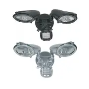 Twin Flood Light with Sensor R7s in Black/White Superlux Lighting - KS200-BL, KS200-SI