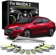 LED Interior Light Bulb Kit Lamp, For Mazda 2 Demio DW DY DE DJ DL 1996-2012 2013 2014 2015 2016 2017 2018 2019 2020 2021