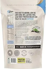 Protein Supplies Australia WPI Whey Protein Isolate Powder, Vanilla Bean, 1 kg