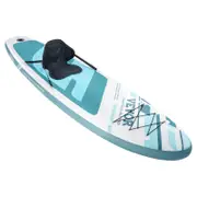 VEVOR Inflatable Stand Up Paddle Board White and Blue for Youth and Adults