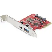 StarTech 2-Port 10Gbps USB-A & USB-C PCIe Card Adapter - USB 3.1 Gen 2 PCI
