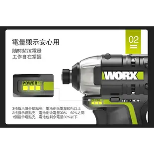 台北益昌全新上市!! worx 威克士 WU132 12V 無刷 鋰電 衝擊 起子機 電鑽 板手機