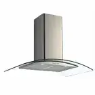 Bellini 90cm Curve Glass Rangehood