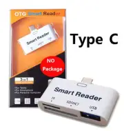 Type C SD TF USB U Disk OTG Card Reader For Samsung Galaxy S9 S8 LG G5 G6 Huawei