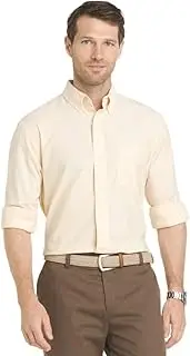 [IZOD] Men's Classic-Fit Oxford Button-Down Shirt (Sundress, Medium)
