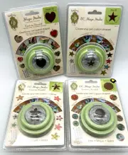 NIP Epiphany Crafts Shape Studio Set of 4 Paper PUNCH Tool Scrapbooking