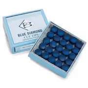 BOX Brunswick Blue Diamond Pool Snooker Billiard Cue Tips (50 x 10mm)