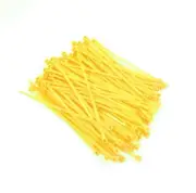 4" Yellow Color Cable Ties - Zip Ties 200 Pieces by Apple Crafts