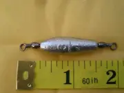 30 PCS. TROLLING SINKER W/#7 BLACK BARREL SWIVEL, 3/4 OZ.