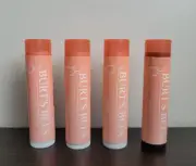 Burt's Bees - Tinted Lip Balm - ZINNIA - Lot of 4
