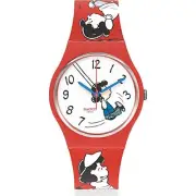 SWATCH Watch Swatch KLUNK! New Gent SO28Z106 Red NEW