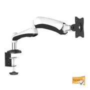 SINGLE LCD MONITOR DESK MOUNT BRACKET ARTICULATING UP DOWN IN OUT TILT SWIVEL