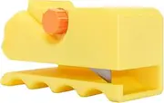 Sorandy 3D Printed Cat Scratcher Cardboard Cutter Tool, Ergonomic Handheld Design, Cutting Tool for 0.3in Thick Boards, DIY Strip Cutting Machine for Cat Toys, Scratching Houses (Yellow)