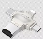 All in one 1 MicroSD TF USB Type C Android OTG Card Reader U Flash Drive Adapter