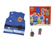 Simba 109252477 - Fireman Sam - Sam Fire Brigade Emergency Set - New