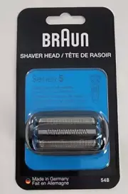 Braun Series 5 Electric Shaver Replacement Head, Model 54B, Black