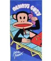 Paul Frank Towel Kids Beach & Bath Towel Cotton 140x70cm Sheet Monkey Gift New