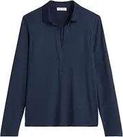 [Marc O'Polo] Marc OPolo Women's Long-Sleeved Shirt with Stretch Content Elegant