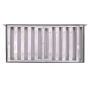 AirVent SolarTek Aluminum Manual Foundation Vent 8 x 16 in w Adjustable Sliding