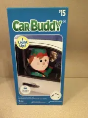 NEW! Christmas Inflatable Gemmy Airblown Elf Car Buddy 3ft Energy Efficient LED