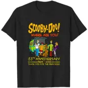 Scooby-Doo Where Are You 53th Anniversary 1969-2022 T-Shirt, Scooby Doo Shirt Gi