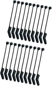 koolsoo 20 Pieces Fishing Hooks Protector Hooks Covers Simple Tangles Free Anti Tangle Sleeves Hooks for Clips Carp Rig Aligners